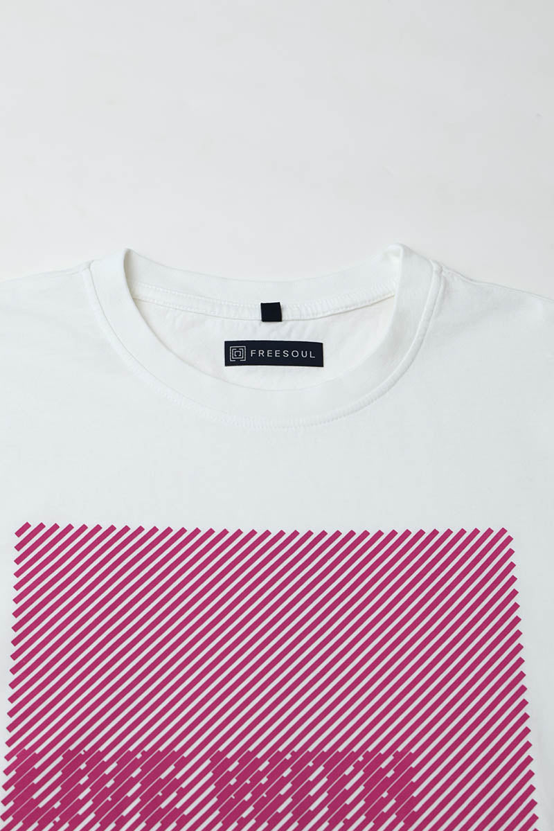 White plain T-shirt