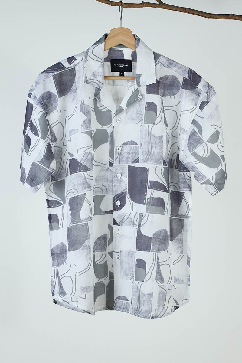 Oversized Printed Shirt