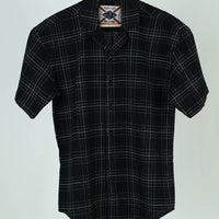 Over Size Black  Stripes  Shirt