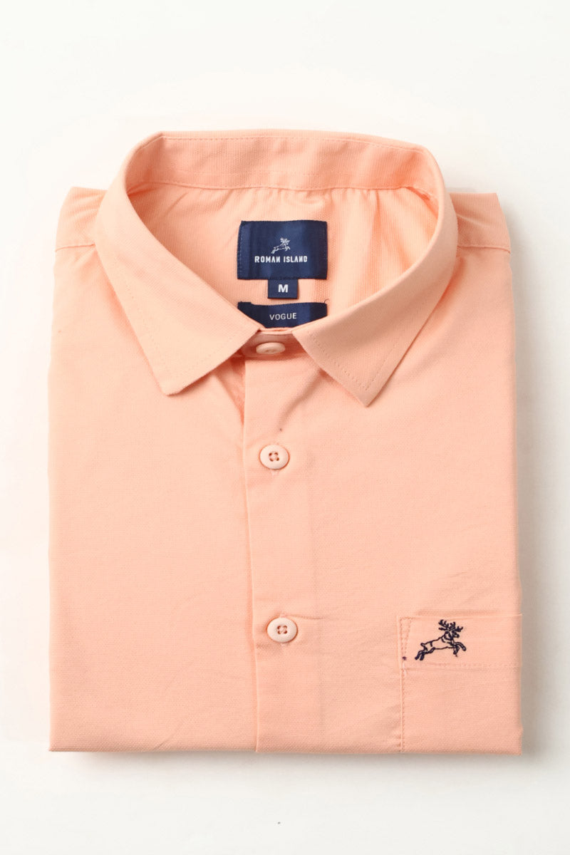 Oranage Plain Shirt