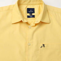 Yellow Plain Shirt