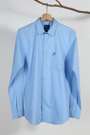 SkyBlue Plain Shirt