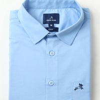 SkyBlue Plain Shirt