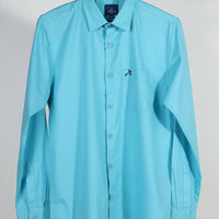 Blue Plain Shirt