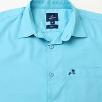 Blue Plain Shirt