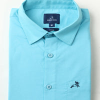 Blue Plain Shirt