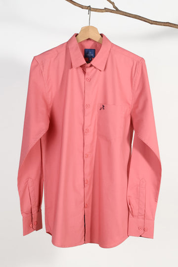 Pink Plain Shirt