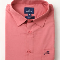 Pink Plain Shirt