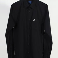 Black  Plain Shirt