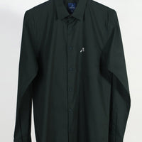 Green Plain Shirt