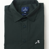 Green Plain Shirt