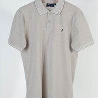 Ash Plain Pique Polo T-Shirt