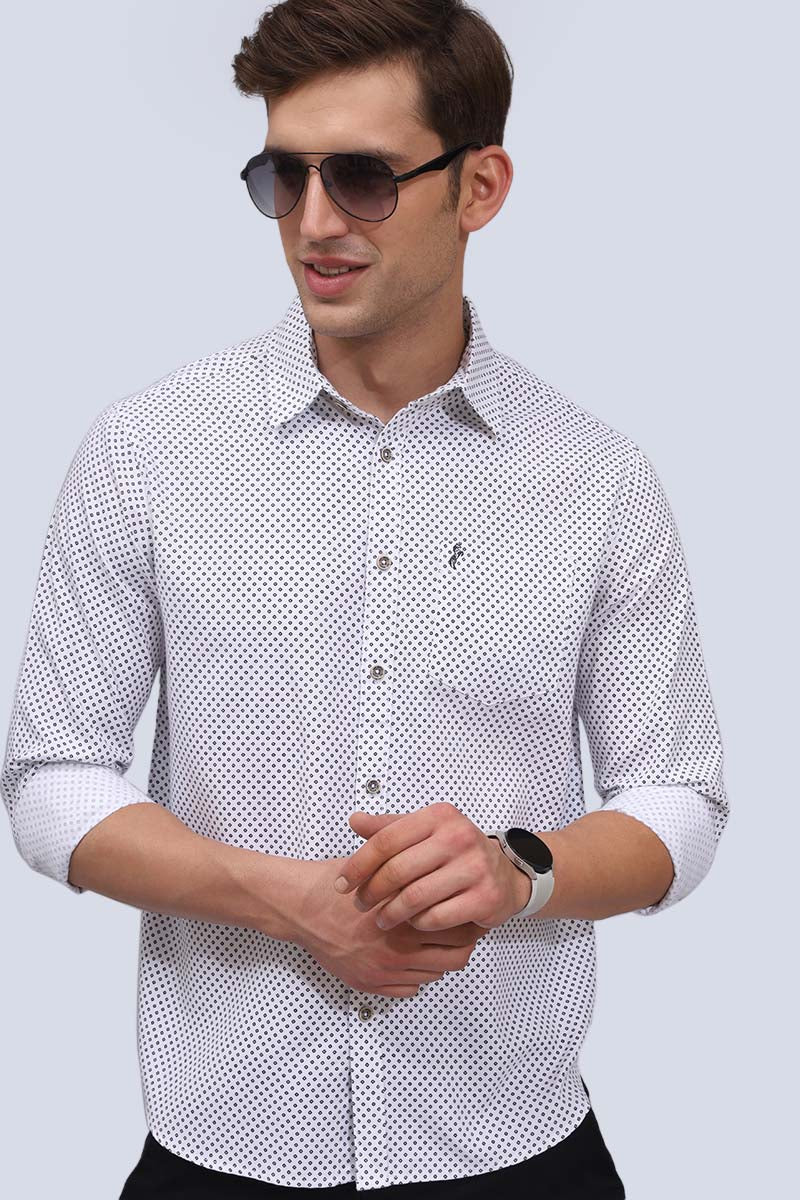 White Print Shirt