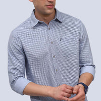 Blue Print Shirt