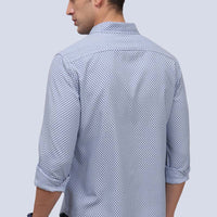 Blue Print Shirt